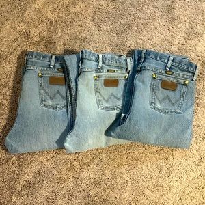 Wrangler Jeans Straight Leg 36 x 38